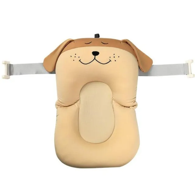 1set Non-Slip Babies Bathtub Mat Baby Shower Portable Air Cushion Bed Infant Bath Pad NewBorn Safety Security Bath Seat Support