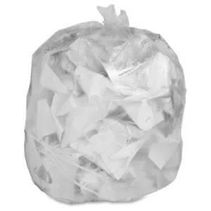 38" x 60" - 17 micron Trash Bags (200 bags/case) - Clear