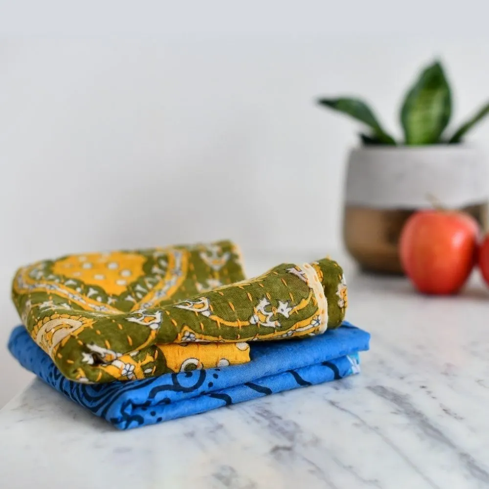 Assorted Kantha Dish Towels
