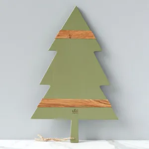 Christmas Tree Charcuterie Board in Sage