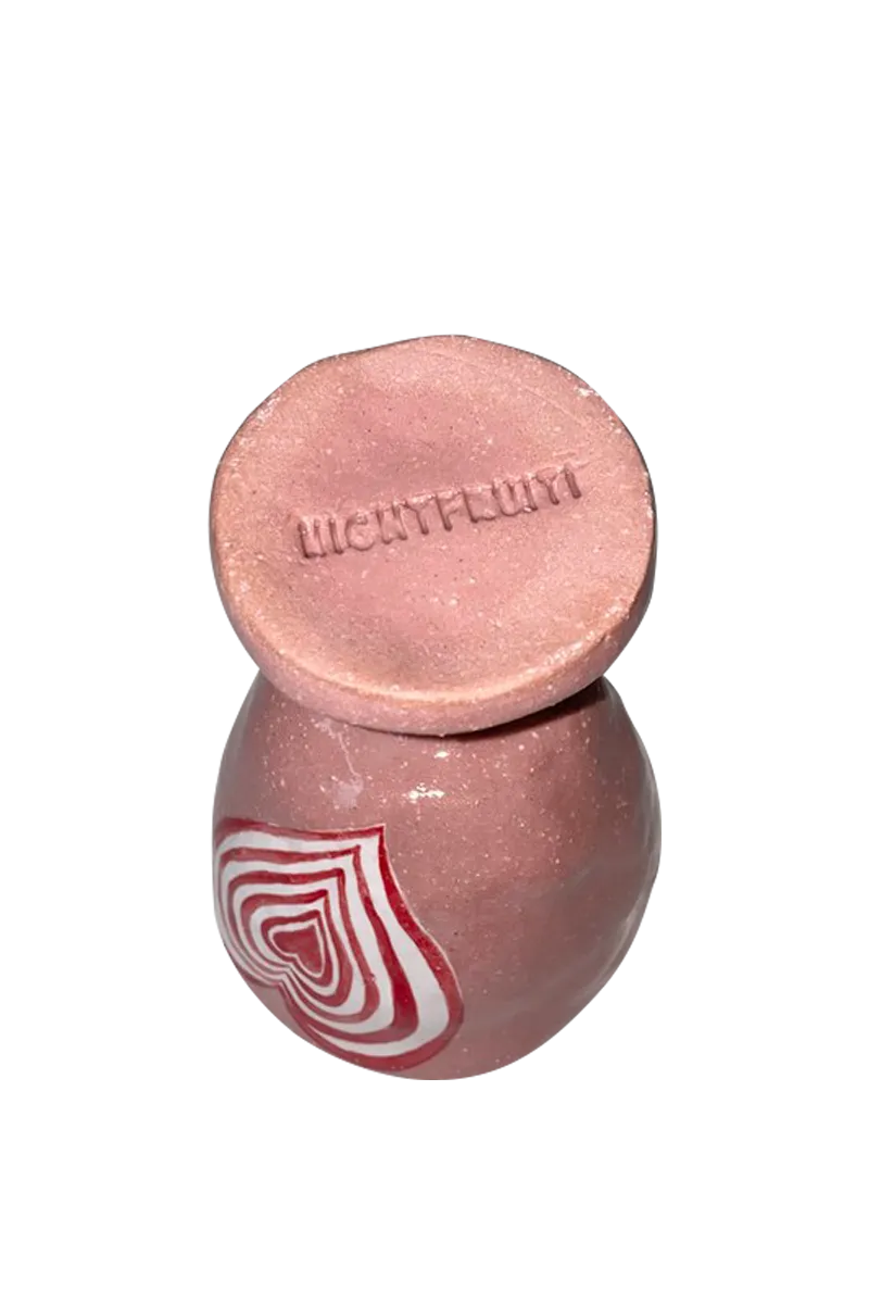 Handmade Ceramic Footed Bowl "Heartfulness"