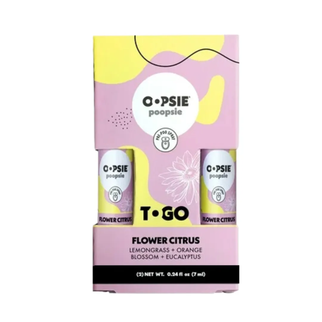 Oopsie Poopsie To-Go (2 Pack) Pre-Poo Spray