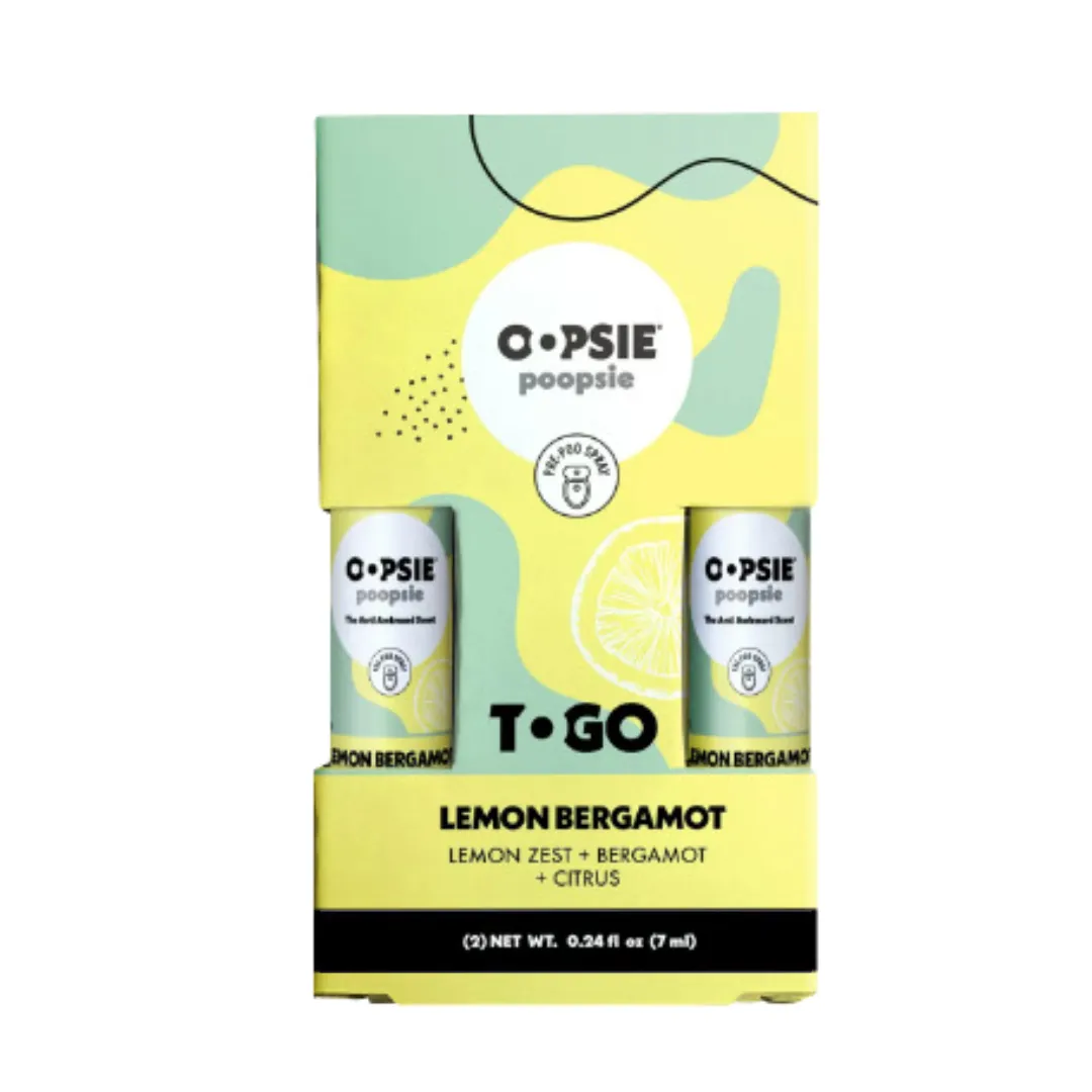 Oopsie Poopsie To-Go (2 Pack) Pre-Poo Spray