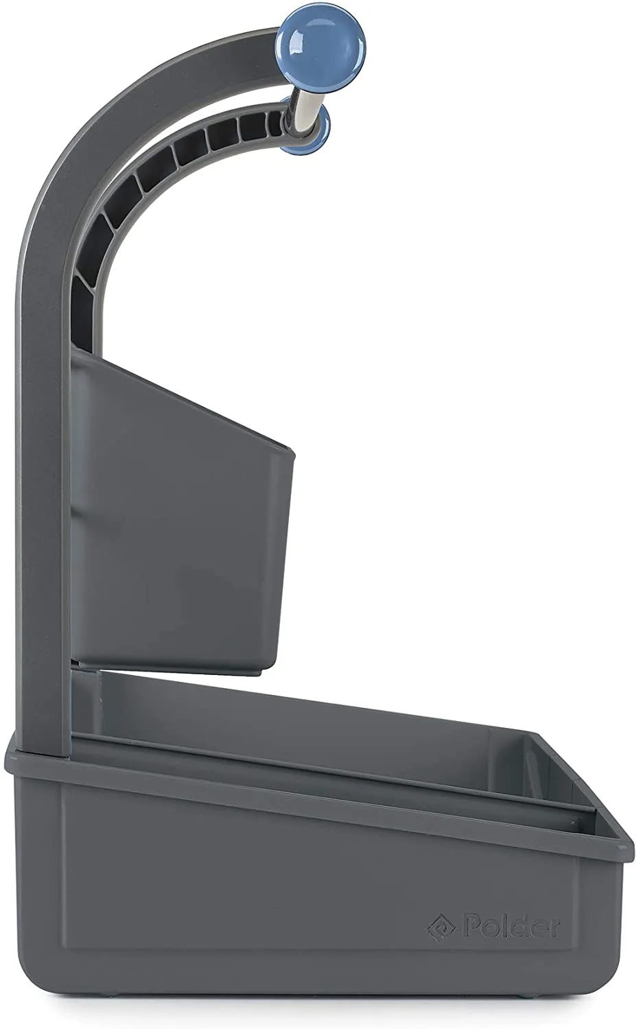 Polder Under Sink Cleaning Supplies Organizer/Storage Caddy (Gray)