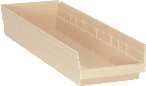 Quantum QSB114 Economy Shelf Bins, 8.38" x 23.63" x 4"