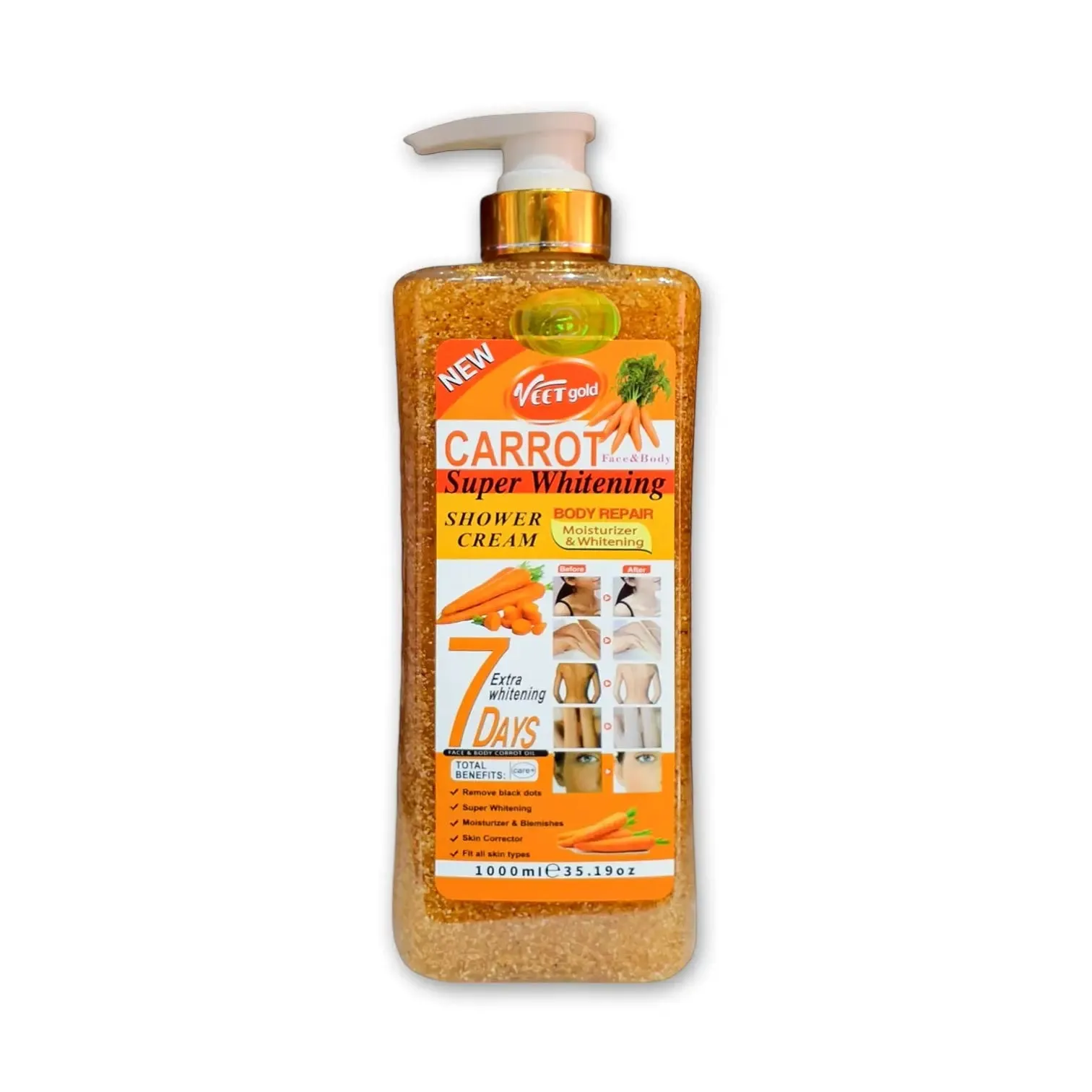 Veet Gold Super Brightening Shower Cream 1000ml