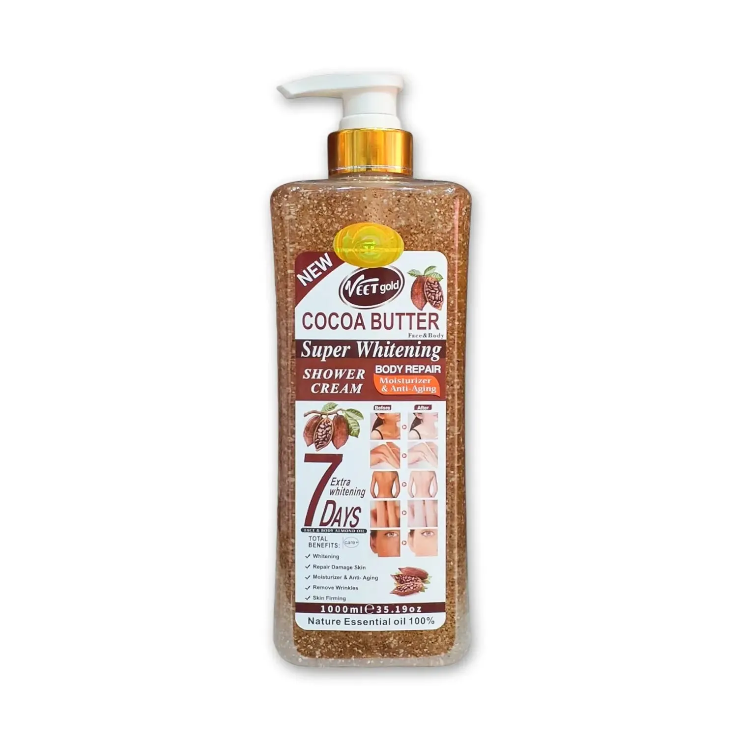 Veet Gold Super Brightening Shower Cream 1000ml